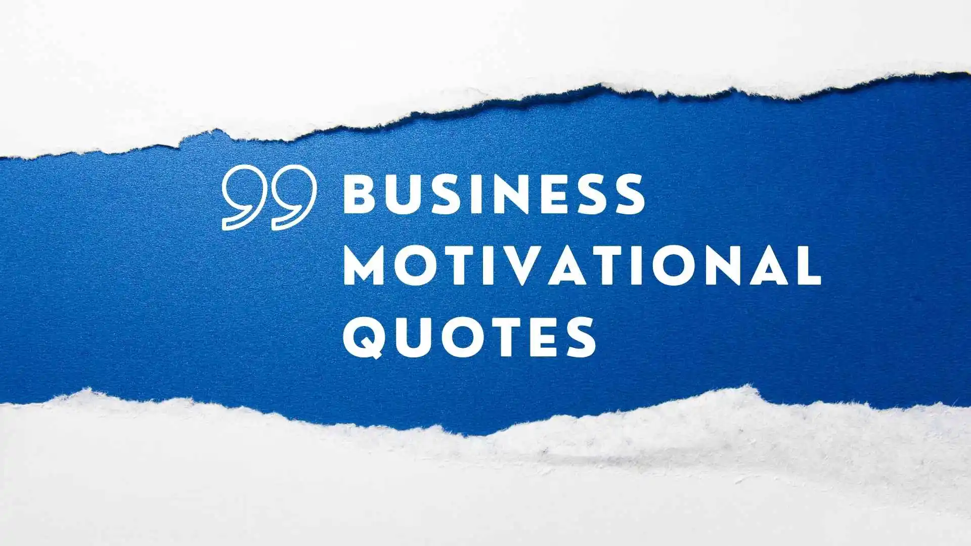 Business Motivational Quotes