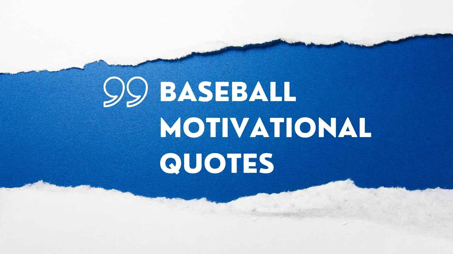 Baseball Motivational Quotes