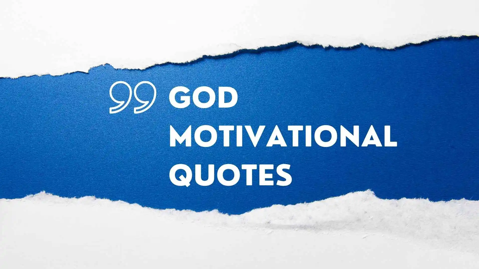 God Motivational Quotes