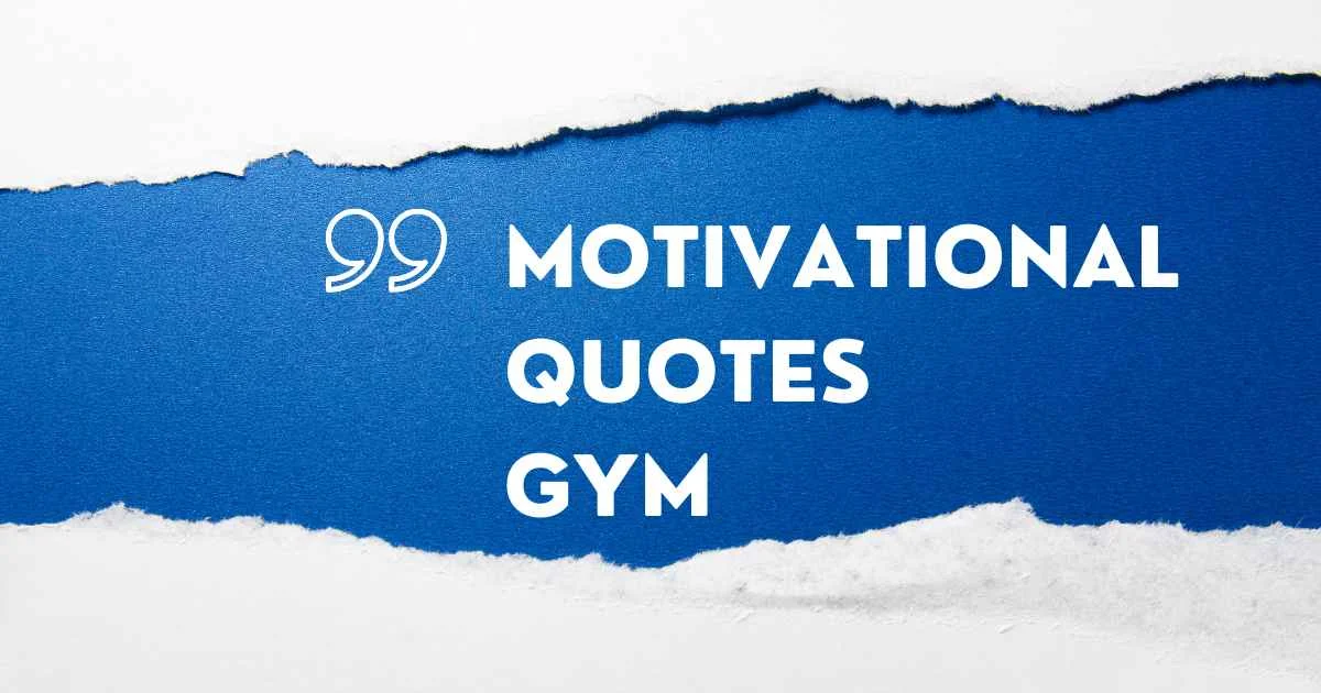 Motivational Quotes Gym