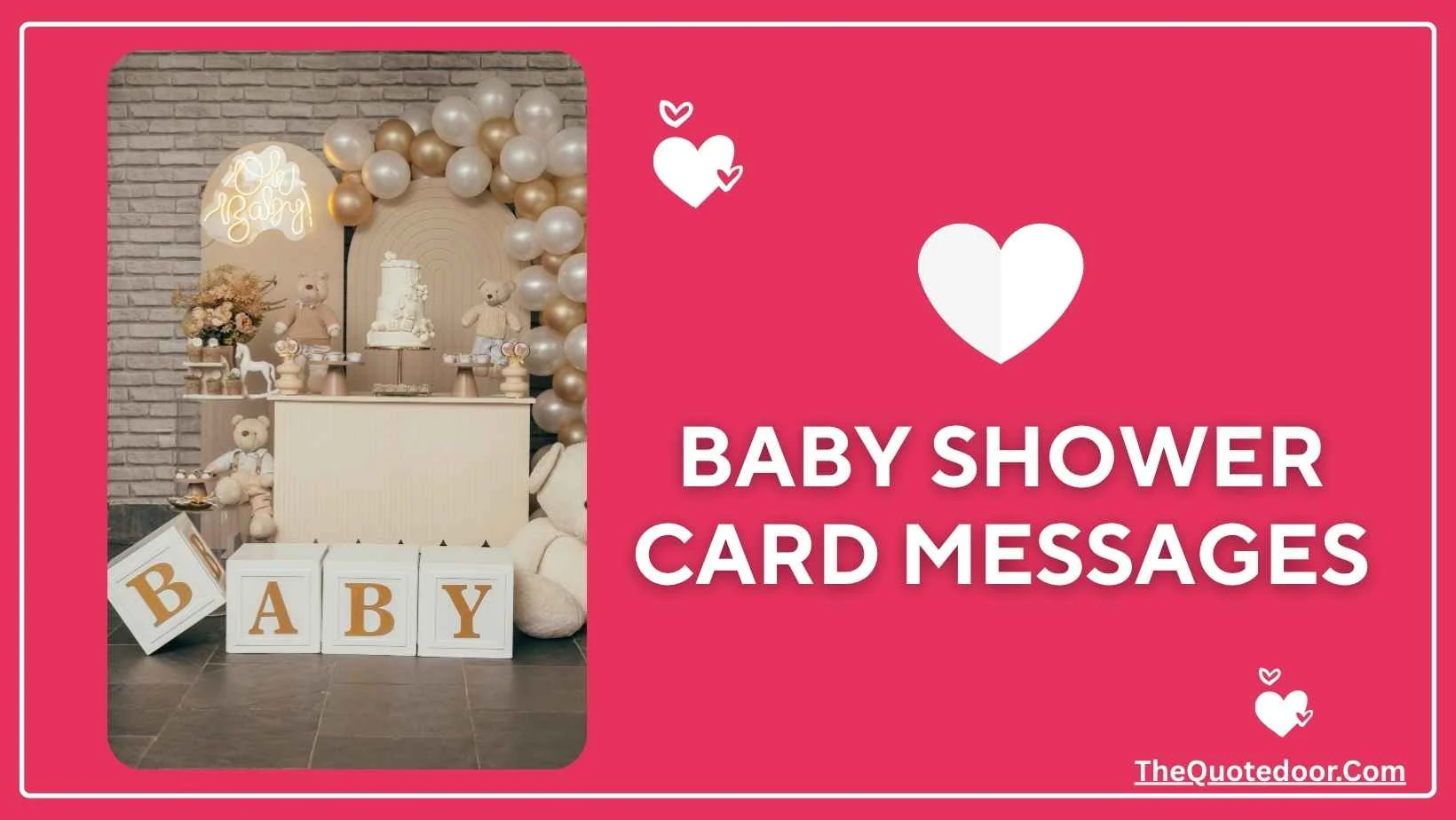 Baby Shower Card Messages