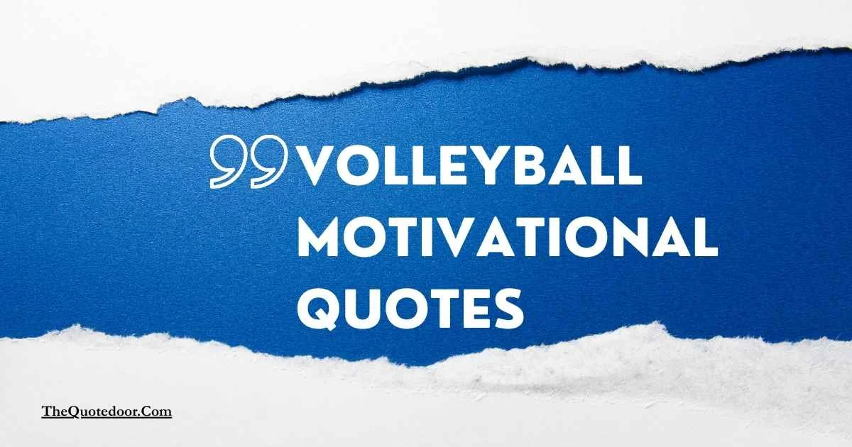 Volleyball Motivational Quotes