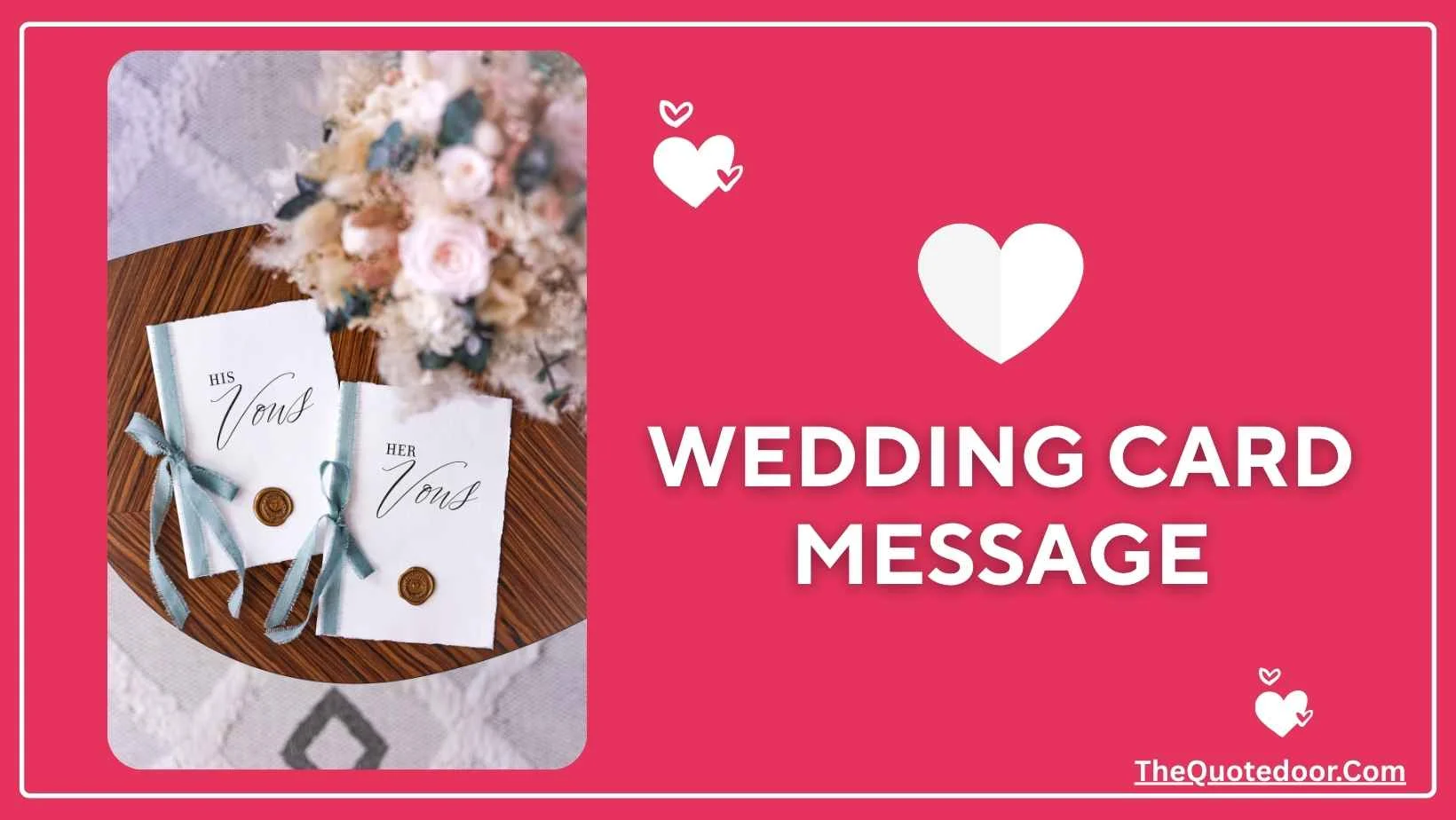 Wedding Card Message